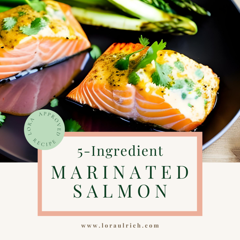 5-ingredient marinated salmon