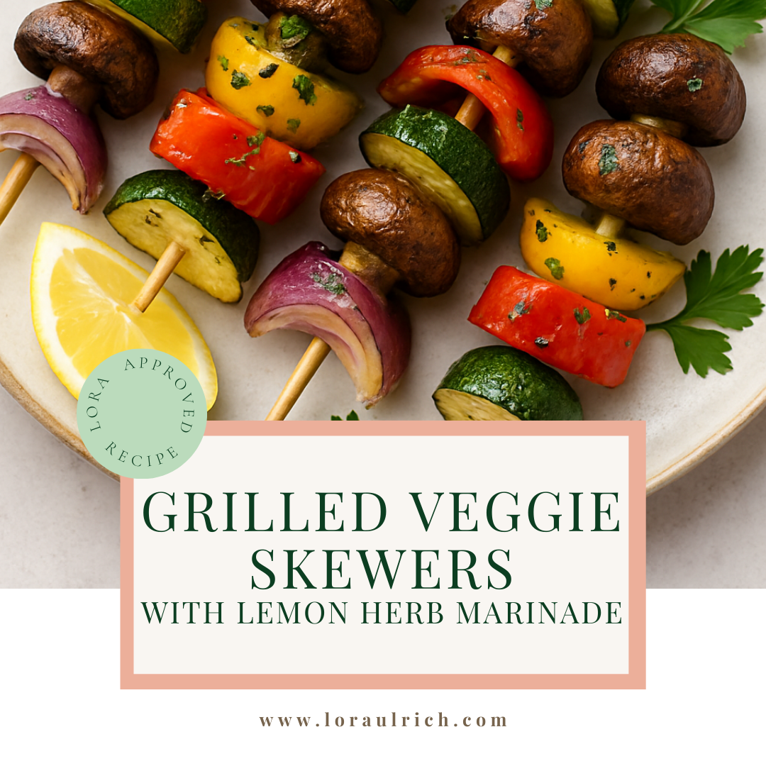 grilled veggie skewers