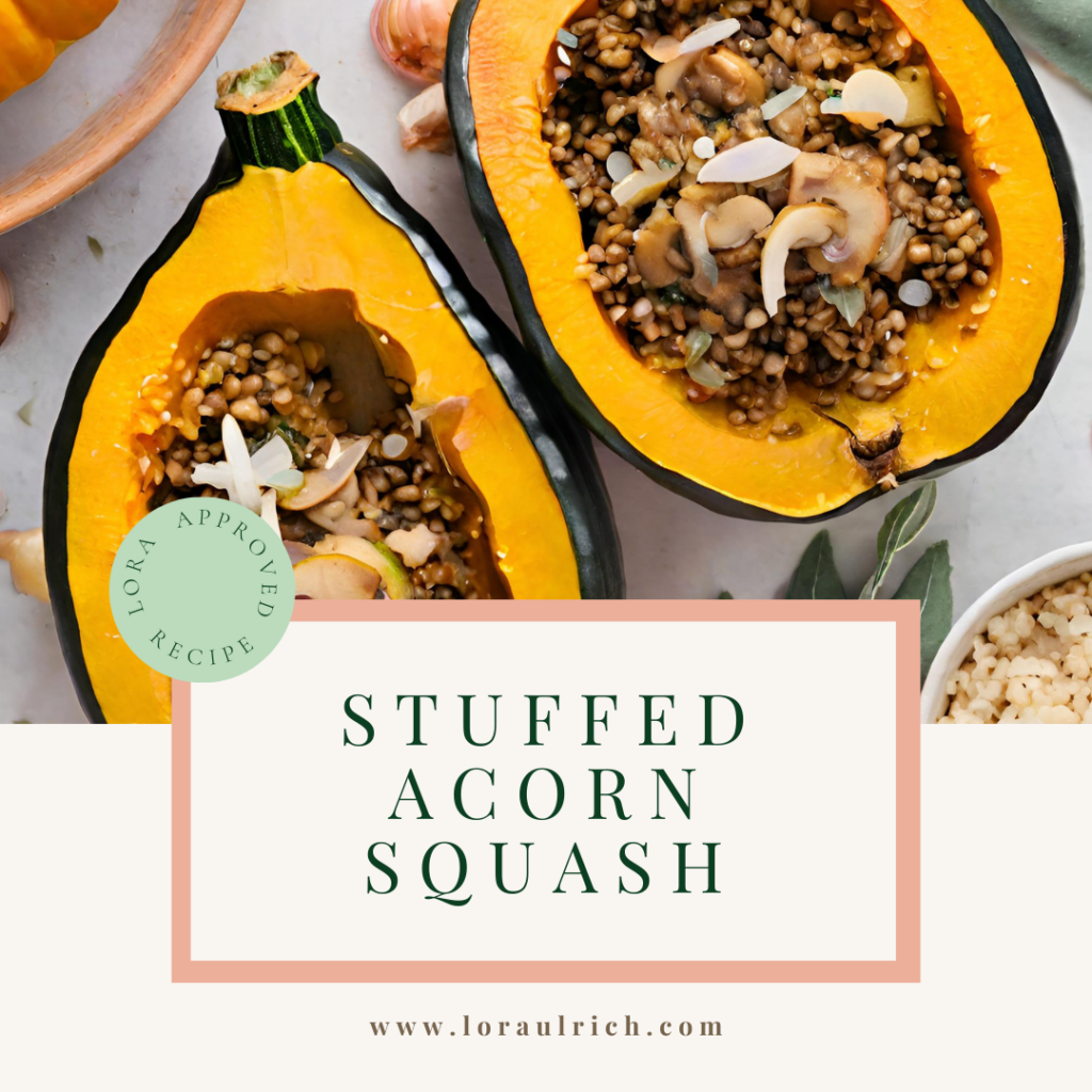 stuffed acorn squash