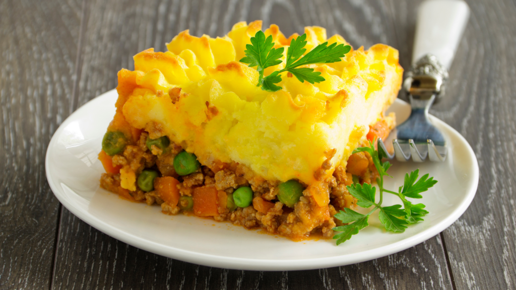 Turkey and Sweet Potato Shepherd's Pie