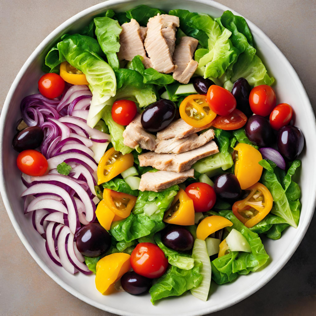 gut-healthy salad