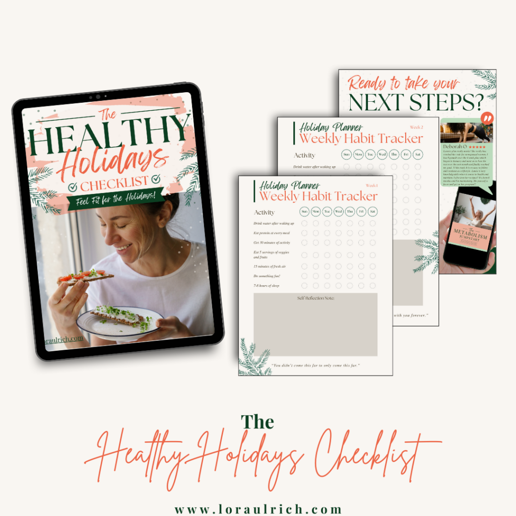 Healthy Holidays checklist