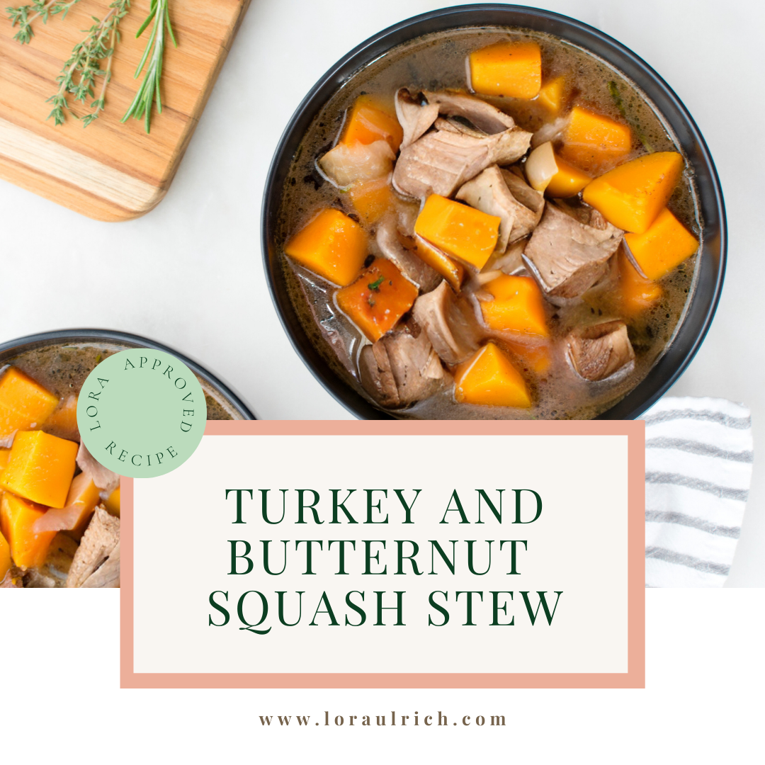 turkey and butternut squash stew