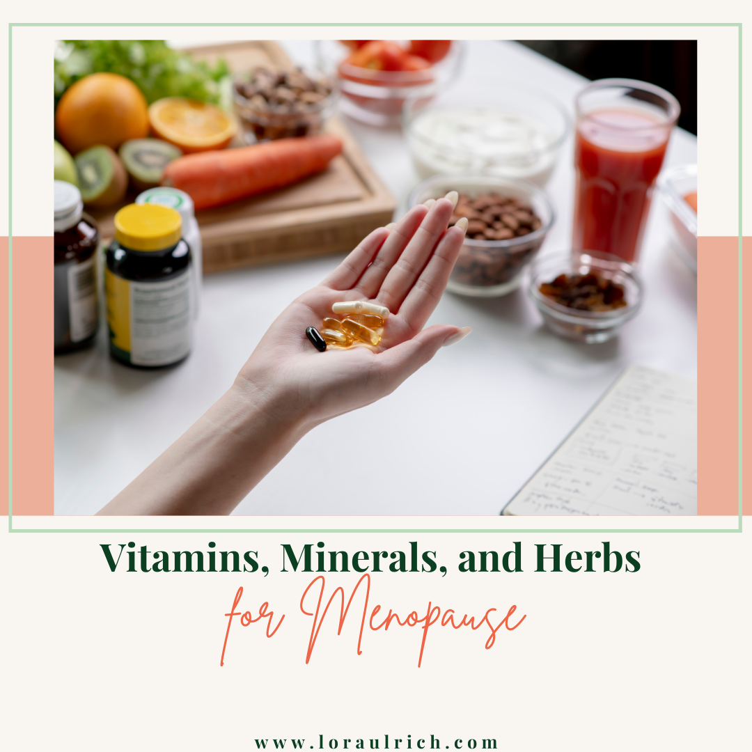 vitamins for menopause