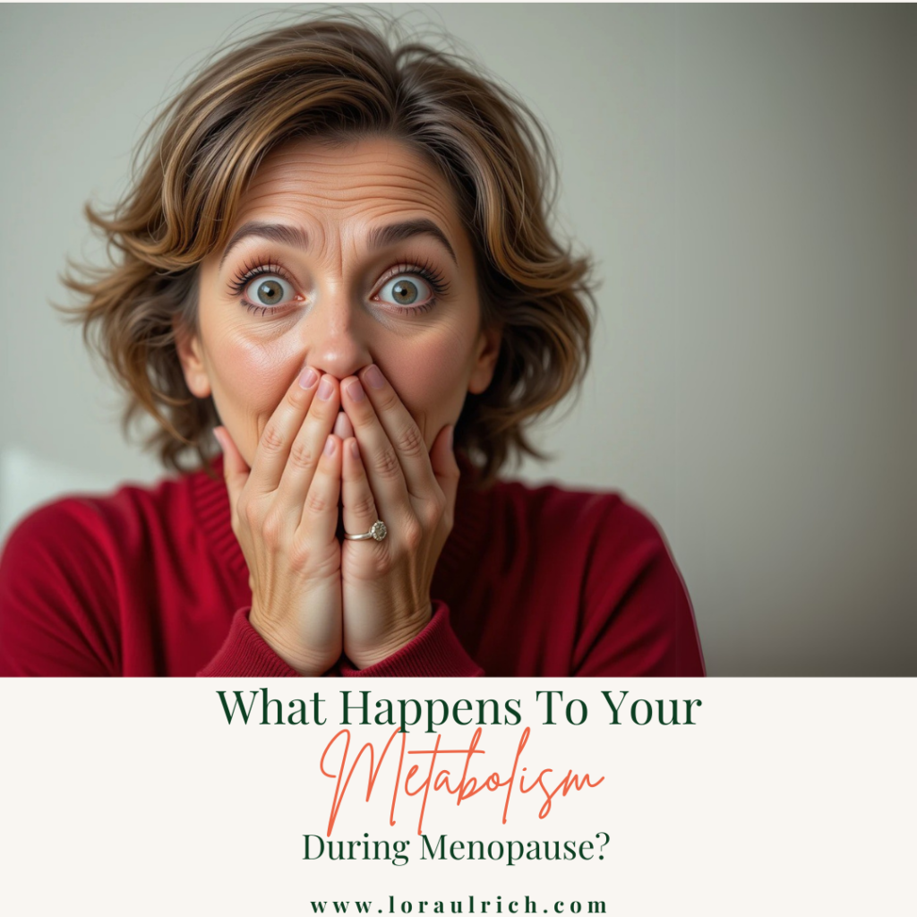 woman with curious about what happens to your metabolism during menopause