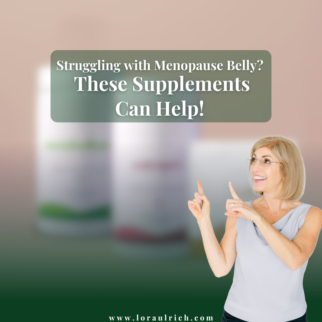 supplements to reduce menopause belly