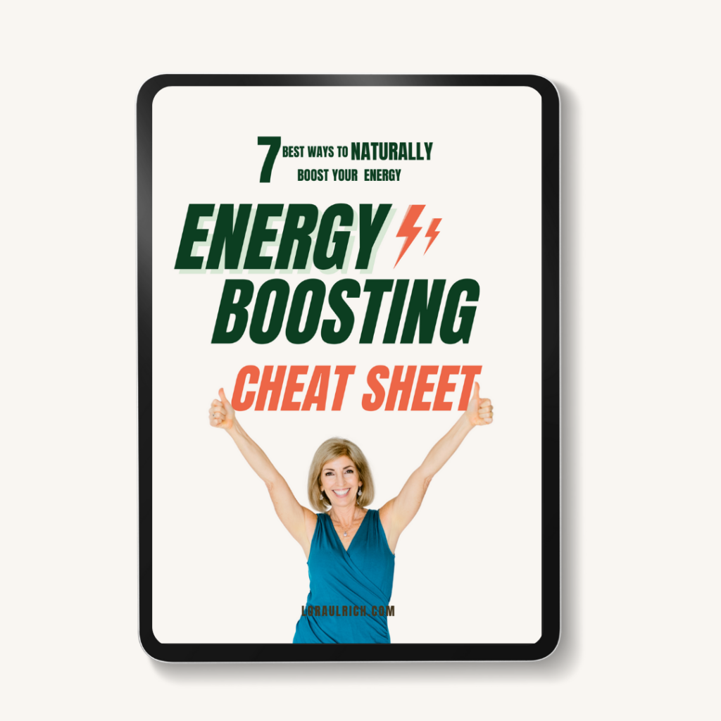 energy-boosting cheat sheet
