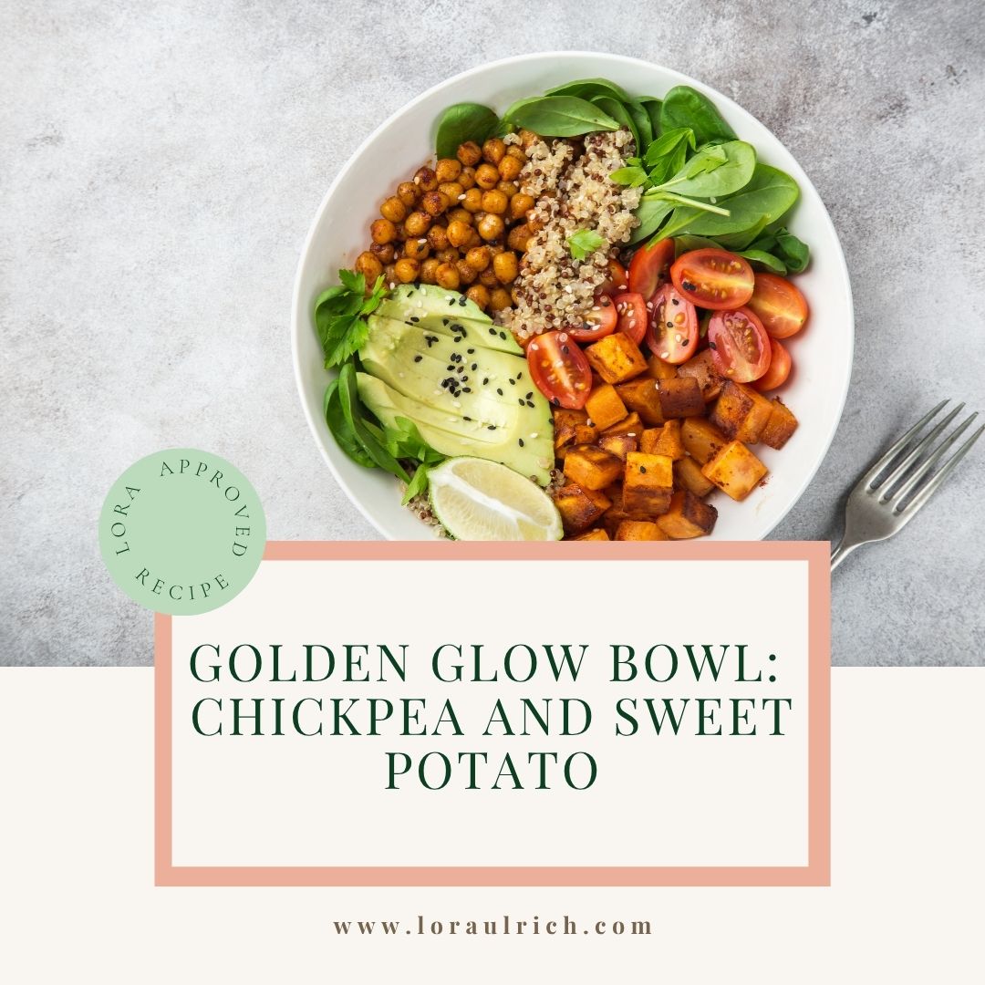 chickpea and sweet potato bowl